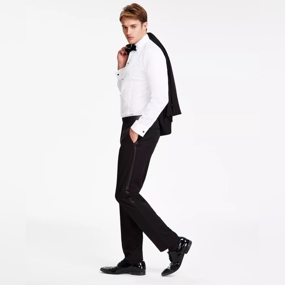 Calvin Klein X Slim Fit Tuxedo Suit - Picture 4 of 13